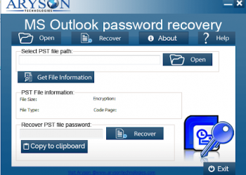 How To Recover The Password Of An Outlook Data File (.pst)