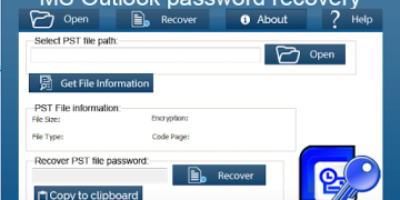 How To Recover The Password Of An Outlook Data File (.pst)