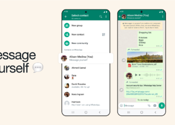 WhatsApp Rolls Out New Feature Called ‘Message Yourself’ That’ll Let Users Send Messages To Themselves