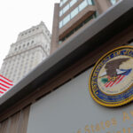 The DOJ Lawsuit Against Apple Is Quite Serious The seal of the United States Department of Justice is seen on the building exterior of the United States Attorney's Office of the Southern District of New York in Manhattan, New York City