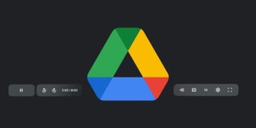 Google Drive Updates Video Player Controls