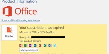 Microsoft Releases a Remedy For Office 365 Apps Deactivation