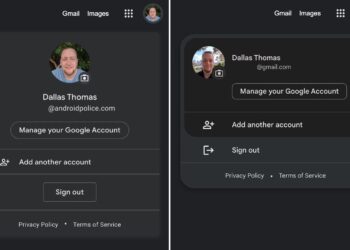 Android’s Google Account Switcher Gets a Fullscreen Redesigned Updates for Gmail