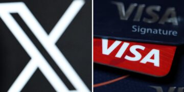Elon Musk’s X Partners Visa on  Financial Services