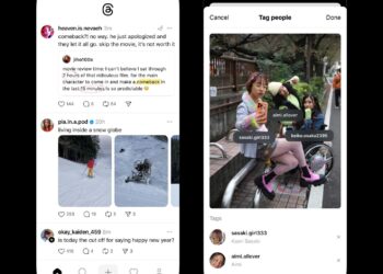 Threads Adds Media Gallery and Photo Tagging Features
