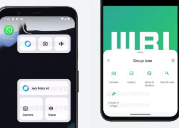 WhatsApp Beta Introduces AI-Generated Group Icons and Meta AI Widget