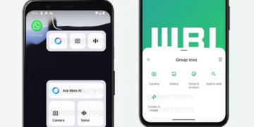 WhatsApp Beta Introduces AI-Generated Group Icons and Meta AI Widget