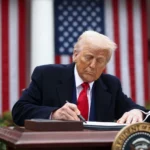 Tech Stock Bloodbath as Apple, Nvidia, and Tesla Plunge After Trump Unveils Aggressive Tariff Plan 250402-donald-trump-mn-2100-54058c