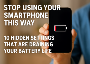 Stop Using Your Smartphone This Way: 10 Hidden Settings That Are Draining Your Battery Life
