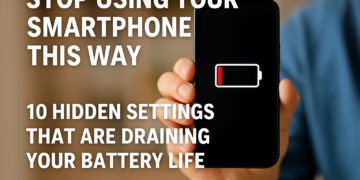 Stop Using Your Smartphone This Way: 10 Hidden Settings That Are Draining Your Battery Life