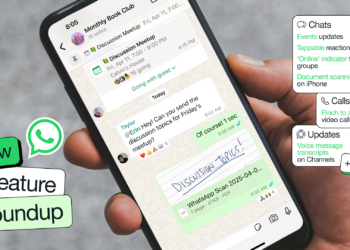WhatsApp Releases Video Notes, Tappable Reactions, and More for iOS & Android