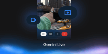 Gemini Live Adds Camera & Screen Sharing on Android