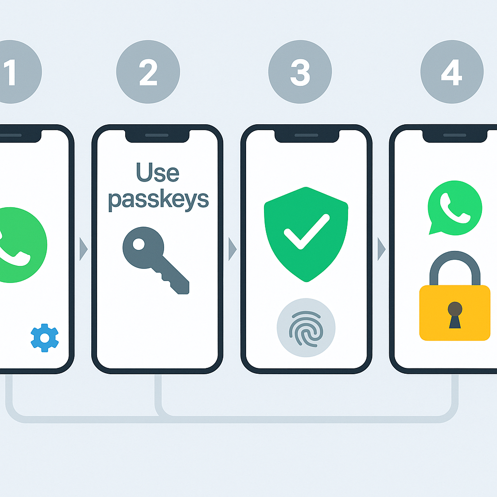 WhatsApp Passkeys: How To Set Them Up And Replace SMS Codes