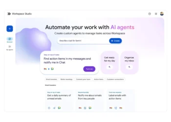 Google Launches Workspace Studio for AI Automation Agents