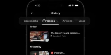 X Rolls Out History Tabs For Bookmarks, Likes, Videos, & Articles