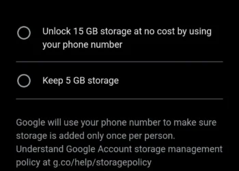 New Google Accounts May Start With 5GB Free Storage Unless You Add a Phone Number