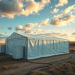 Meta Adopts Tesla's Tent-Based Approach To Build Data Centres meta-tent-data-centers-ai-infrastructure
