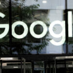 FILE PHOTO: FILE PHOTO: The Google logo is seen outside the company's office in London