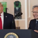 Trump And Jensen Huang Push Back On AI Doom Talk photo