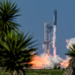 FILE PHOTO: The SpaceX Starship and Super Heavy Booster lift off on its 13th test flight