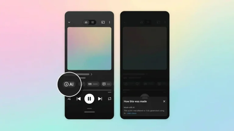YouTube Music Starts Labelling Songs Made Primarily With AI
