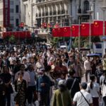 China's Q3 Growth Rebounds to 4.5% as Tech Exports Surge Shanghai During The Golden Week Holiday